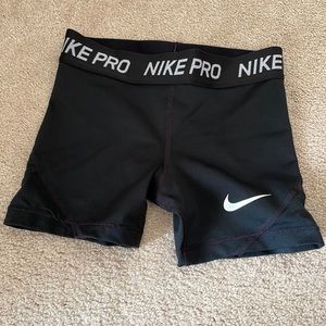 Nike pro athletic shorts